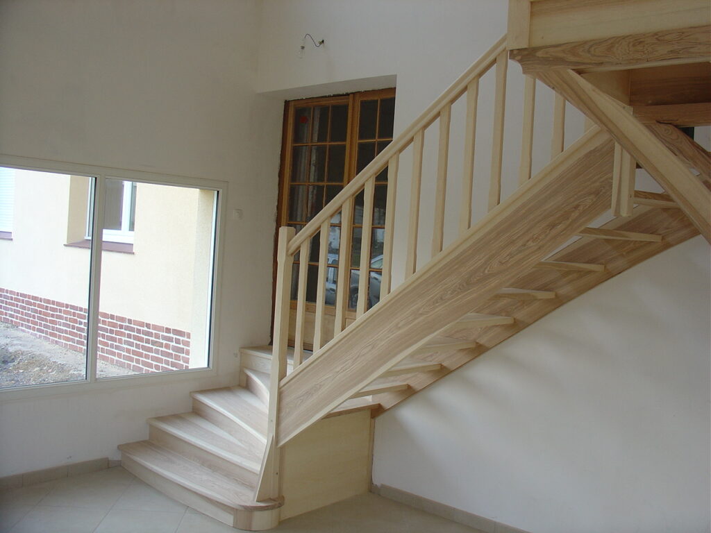 Escalier demi-tour "classique"